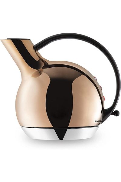 BUGATTI Giulietta Design Electric Kettle with Removable Anti-Limescale Filter, 1.2 Litre Capacity, 1