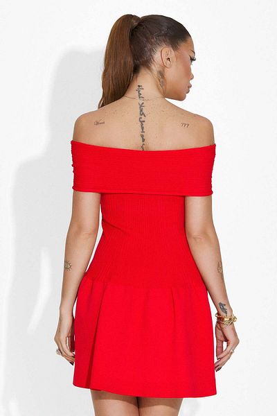 BOGAS Aletha Women's Short Red Dress
