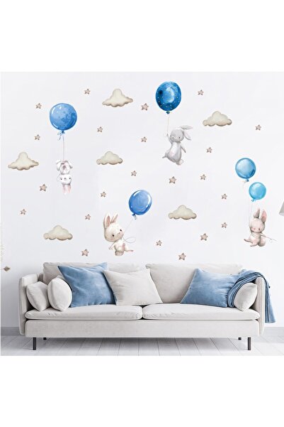 SIPO Sticker Decorativ Iepurasi