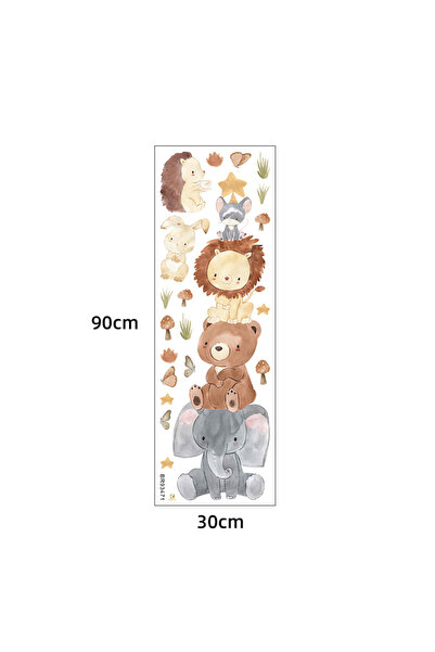 SIPO Sticker Decorativ Piramida Animalelor