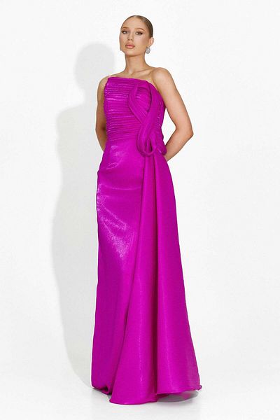 BOGAS Long Fuchsia Women's Dress Jadora