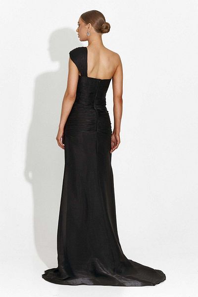 BOGAS Brandie Women's Long Black Dress