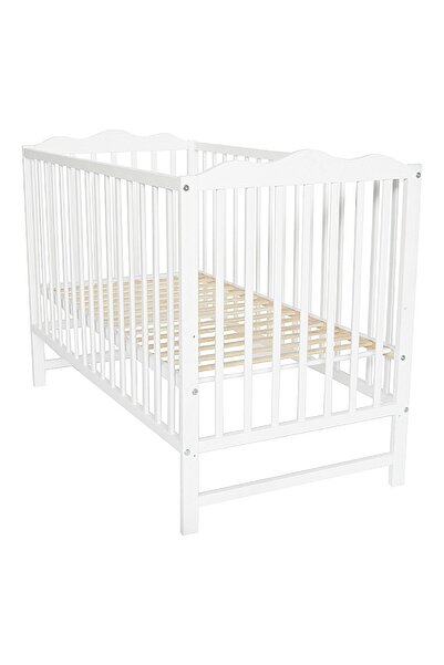 ekids Patut pentru bebelusi din lemn masiv