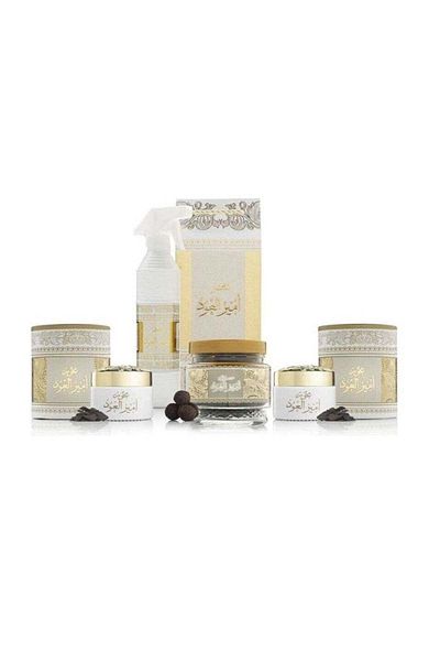 aashiq al-oud Amir Al Oud Box White/Gold 2.4 Kg Set