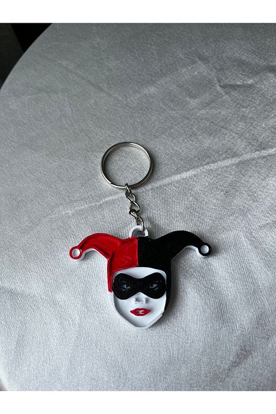Gonulella Harley Quinn Keychain Suicide Squad 3D Gift Keychain