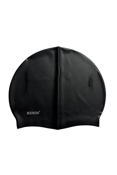osman kızılkaya Bermuda Silicone Sea and Pool Cap T708602 Black