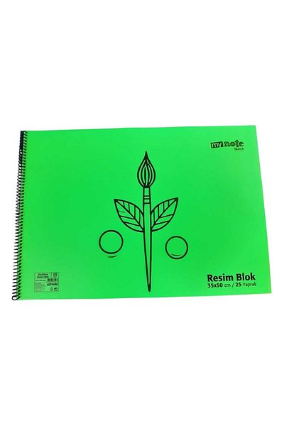 Mynote 35X50 Plastic Cover 25 Leafs Picture Notebook