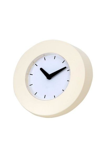 Platinet Platinet PZFLC wall clock, Flow, 24.5 cm, White
