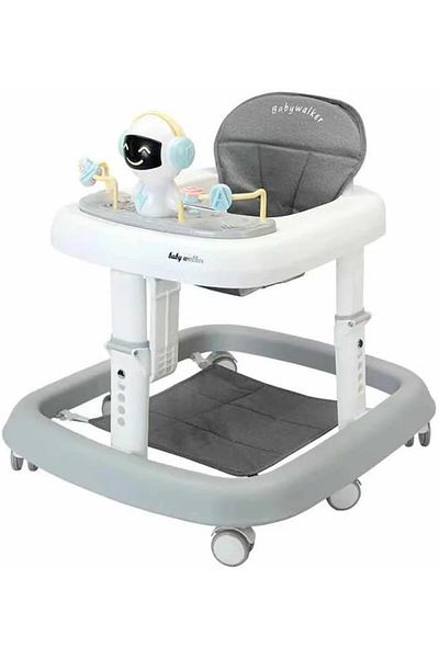 Generic Leno Multi-Function Baby Walker (Grey)