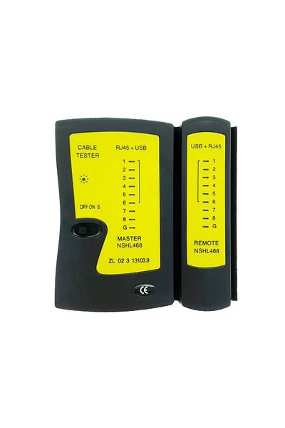 OEM NCT4511 tester, for cables with RJ45, USB and USB for printer