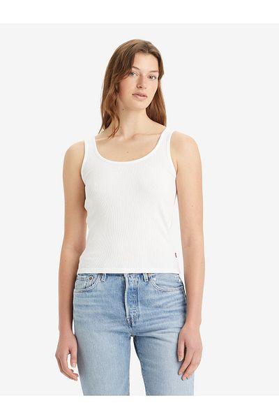 Levi's Women White Athlete A5906-0027