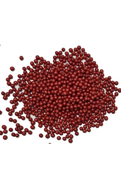 ovalette Edible Cake Decoration Rice Puff Red Color 40 g Future