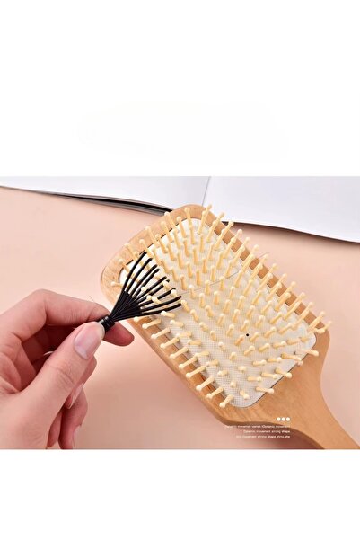 Sorendy Saç Fırçası Saç Temizleme Aparatı Tarak Plastik Kıvırcık Saç Fırçasından Temizleme Temizleyici