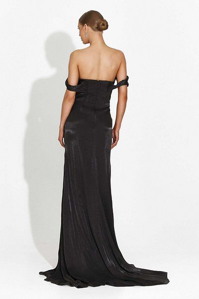 BOGAS Sharmaine Women's Long Black Dress