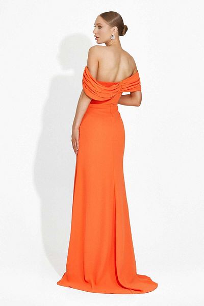 BOGAS Condesa Women's Long Orange Dress