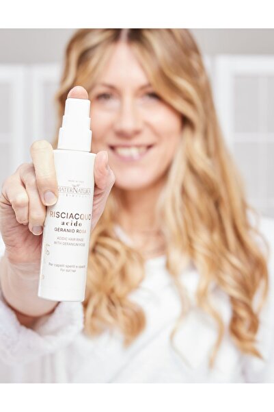 MaterNatura Solutie acida inlaturare calcar de pe par, 150ml - Maternatura