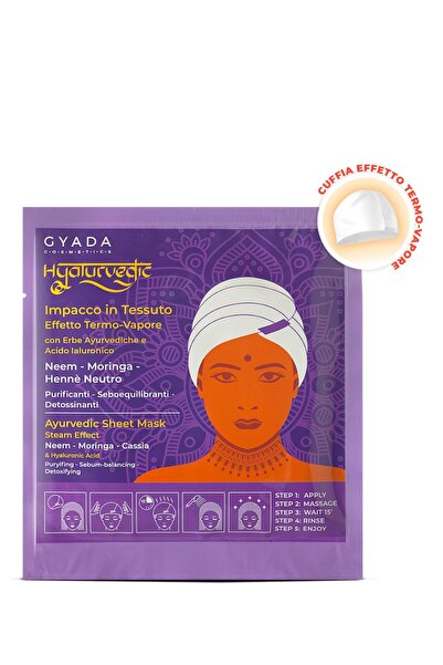 Gyada Cosmetics Masca de par purificatoare tip casca cu efect termic - Hyalur...