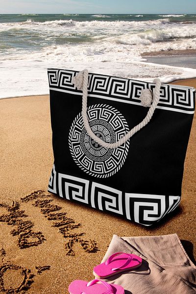 Lal Shoes & Bags Elissa Women's Beach Bag-S.Black