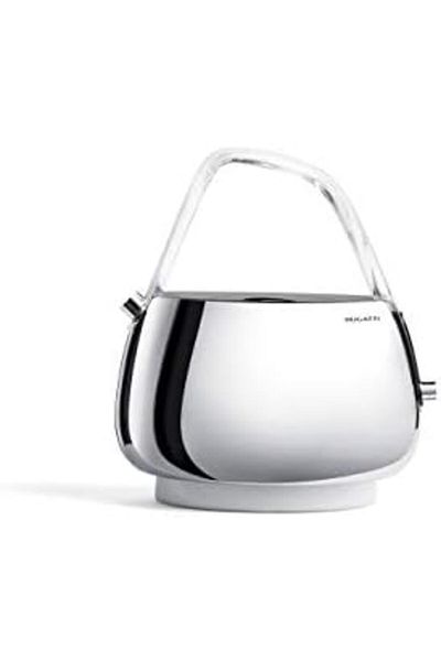 BUGATTI Jacqueline Kettle Chrome & Transparent Handle