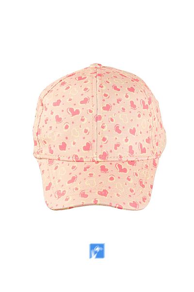 Kardelen Butik Denizli 100% Polyester Printed Baby Girl Hat (Age 1-3) (Size 48-50 cm)