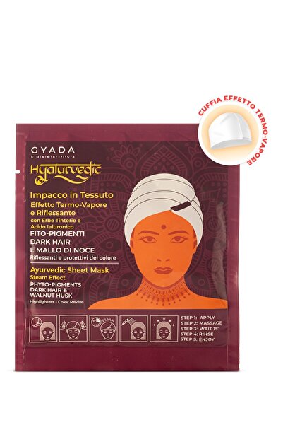 Gyada Cosmetics Masca par saten tip casca cu efect termic - Hyalurvedic Gyada