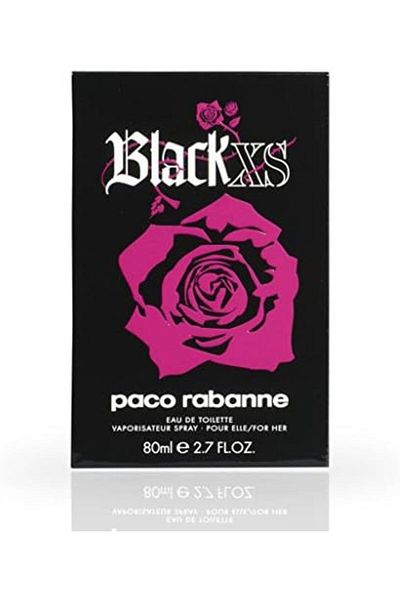 Paco Rabanne Black XS Eau de Toilette Spray for Women, 2.7 oz, Pack of 5