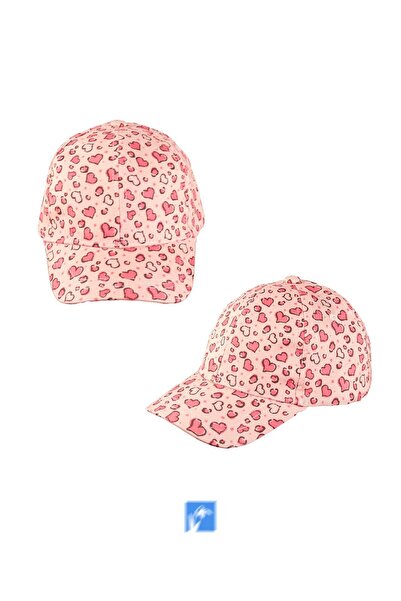 Kardelen Butik Denizli 100% Polyester Printed Baby Girl Hat (Age 1-3) (Size 48-50 cm)