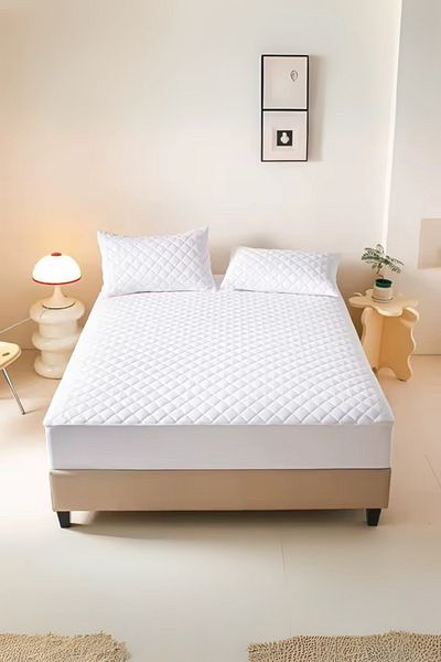 Valoroso Tekstil Eco Quilted 100% Water Liquid Proof Fitted Mattress Topper