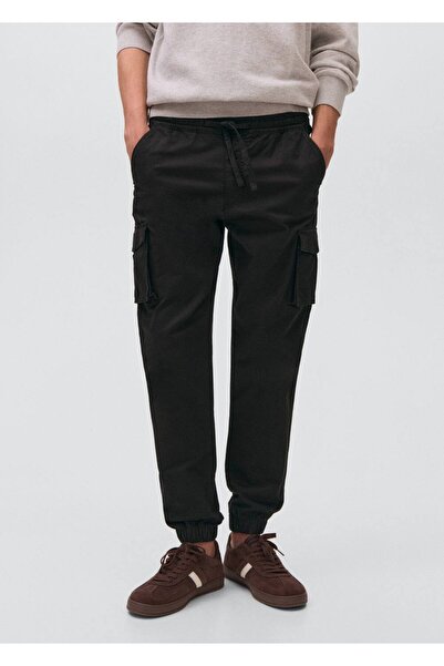 Mango Teen İpli jogger kargo pantolon