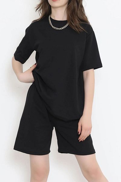 estilowear Copy - Women's Shorts Suit Black - 16733.053.
