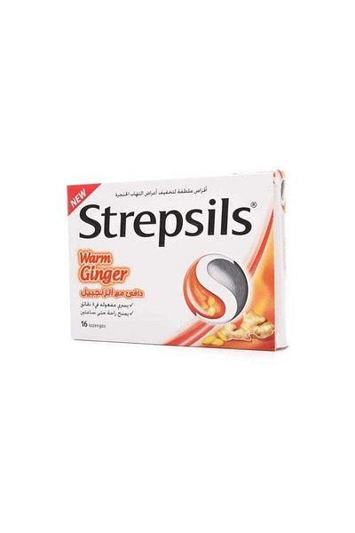 STREPSİLS Strepsils Warm Ginger 16 Lozenges