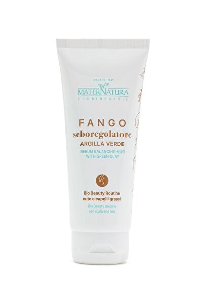 MaterNatura Masca purificatoare pentru scalp cu namol, 100ml - Maternatura