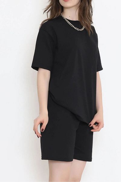 estilowear Copy - Women's Shorts Suit Black - 16733.053.