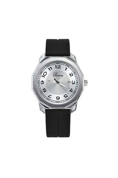 Luxure Men's Classic Rubber Watch