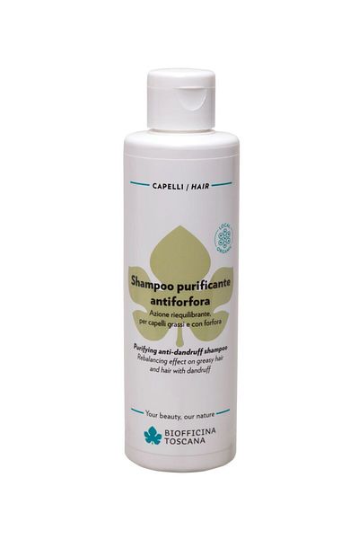 Biofficina Toscana Purifying anti-dandruff shampoo, 200ml - Biofficina Toscana