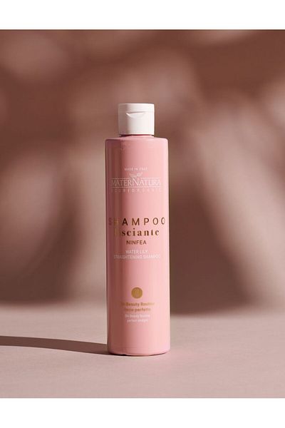 MaterNatura Hair straightening shampoo with water lily, 250ml - Maternatura