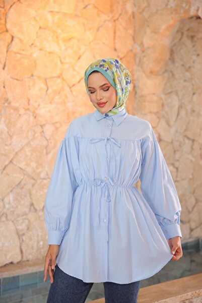 Nergis Neva Butik Туника с връзки на талията