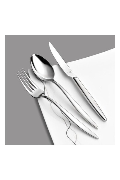 Hisar Mercury 84 Parça Çelik Çatal Kaşık Bıçak Seti