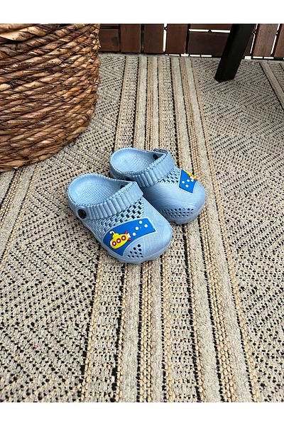 Behtah Kundura Talpă anti-alunecare Copii Față Închisă Balcon Grădină Piscina Mare Sandale zilnice Papuci