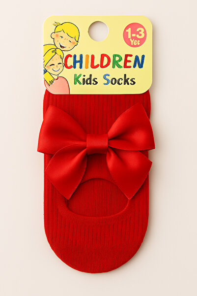 BB 1–3 Years Baby Girl Bow Socks – Color Options