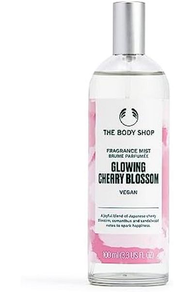 THE BODY SHOP رذاذ الجسم المتوهج برائحة زهرة الكرز 100 مل
