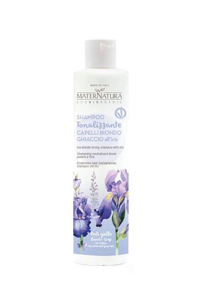MaterNatura Sampon neutralizare tonuri de galben, 250ml - Maternatura