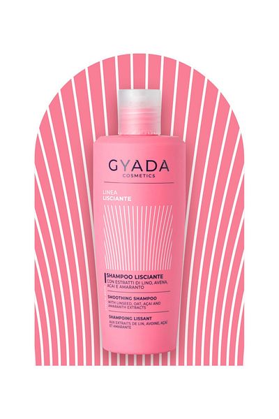 Gyada Cosmetics Hair smoothing shampoo, 250ml - Gyada Cosmetics