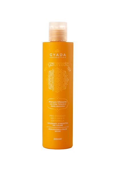 Gyada Cosmetics Sampon revitalizare culoare par blond, 200ml - Hyalurvedic Gyada