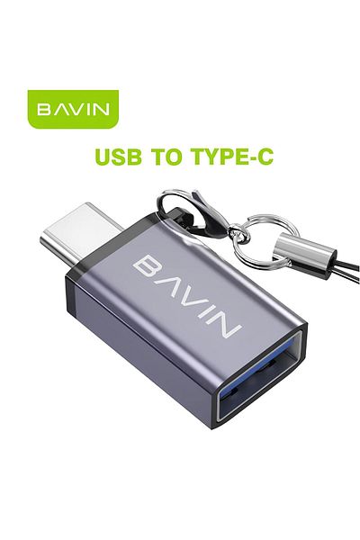 Bavin USB 3.0 OTG Adapter for Fast Data Transfer for Type-C Phones, Laptops, Tablets, and Gamepads