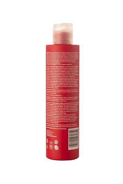 Gyada Cosmetics Sampon revitalizare culoare par roscat, 200ml - Hyalurvedic Gyada