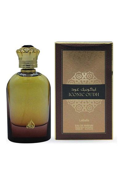 lattafa عطر أيقونيك عود أو دو بارفان 100 مل