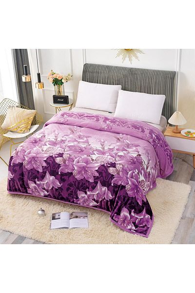 FIONNA.RO Cocolino Blanket Medium Thickness - Purple