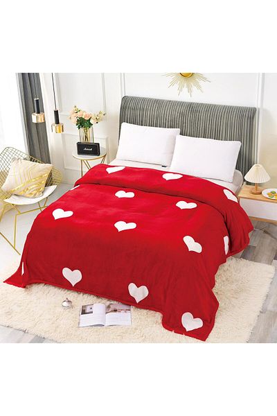 FIONNA.RO Cocolino Blanket Medium Thickness - White Heart