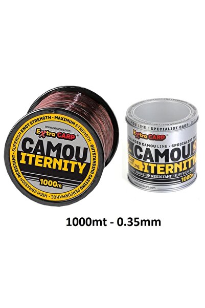 Extra Carp Camou İternity 1000mt 0.35mm Sazan Misinası